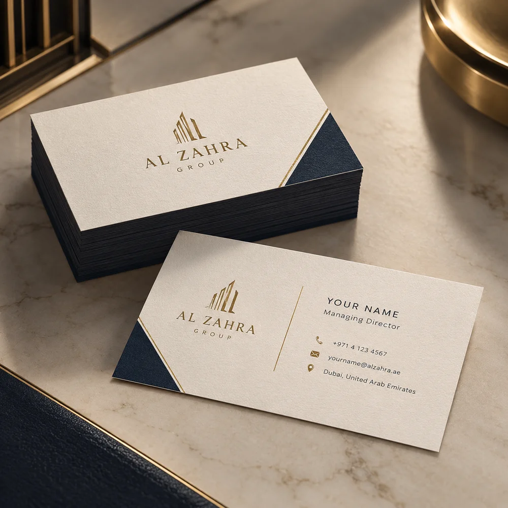 Al Zahra Business Card