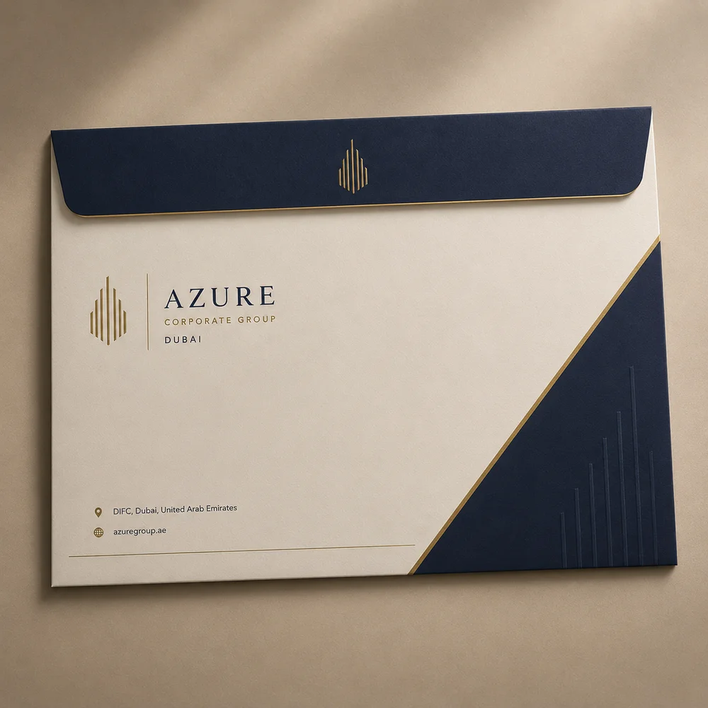 Azure Large Envelope