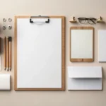Business starter pack Dubai stationery set with letterhead, business cards, envelope and company stamp
